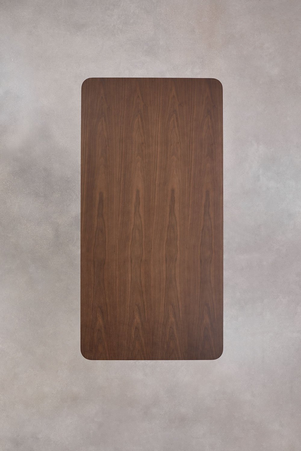 Mesa de comedor rectangular en MDF y acero inoxidable Tento, imagen de galería 8