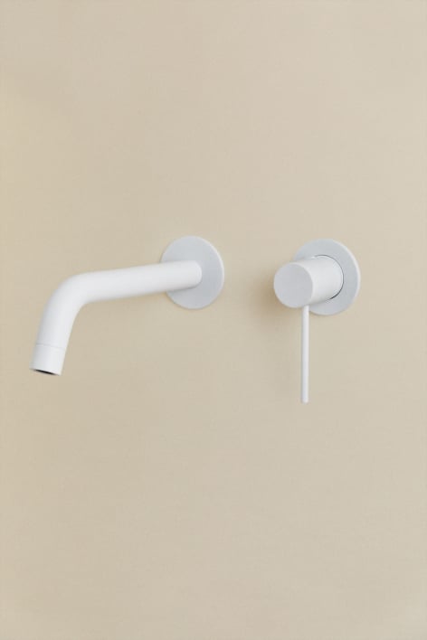 Grifo de lavabo empotrado en latón Orveta