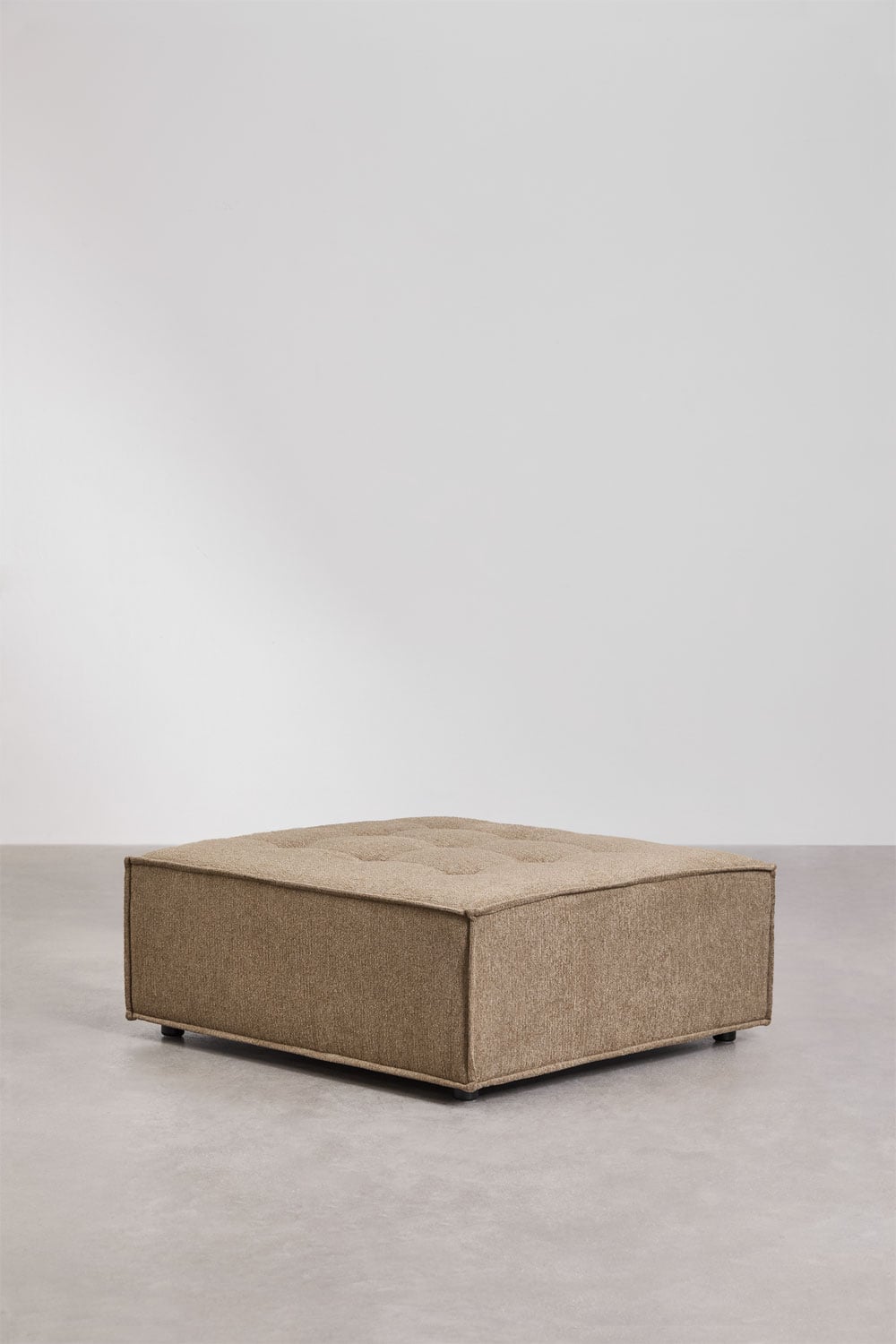 Conjunto de salón con sillón y puff en tela Vermont, imagen de galer&iacute;a 5