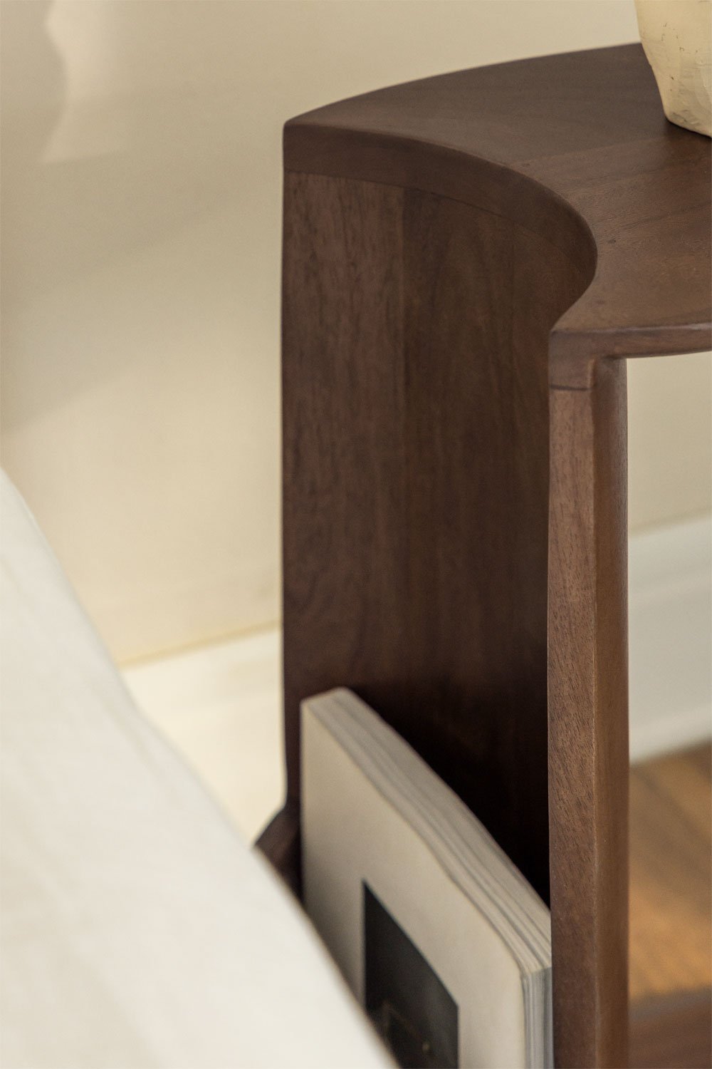 Pack de 2 mesitas de noche 45x30 cm en madera Kenoly , imagen de galería 2