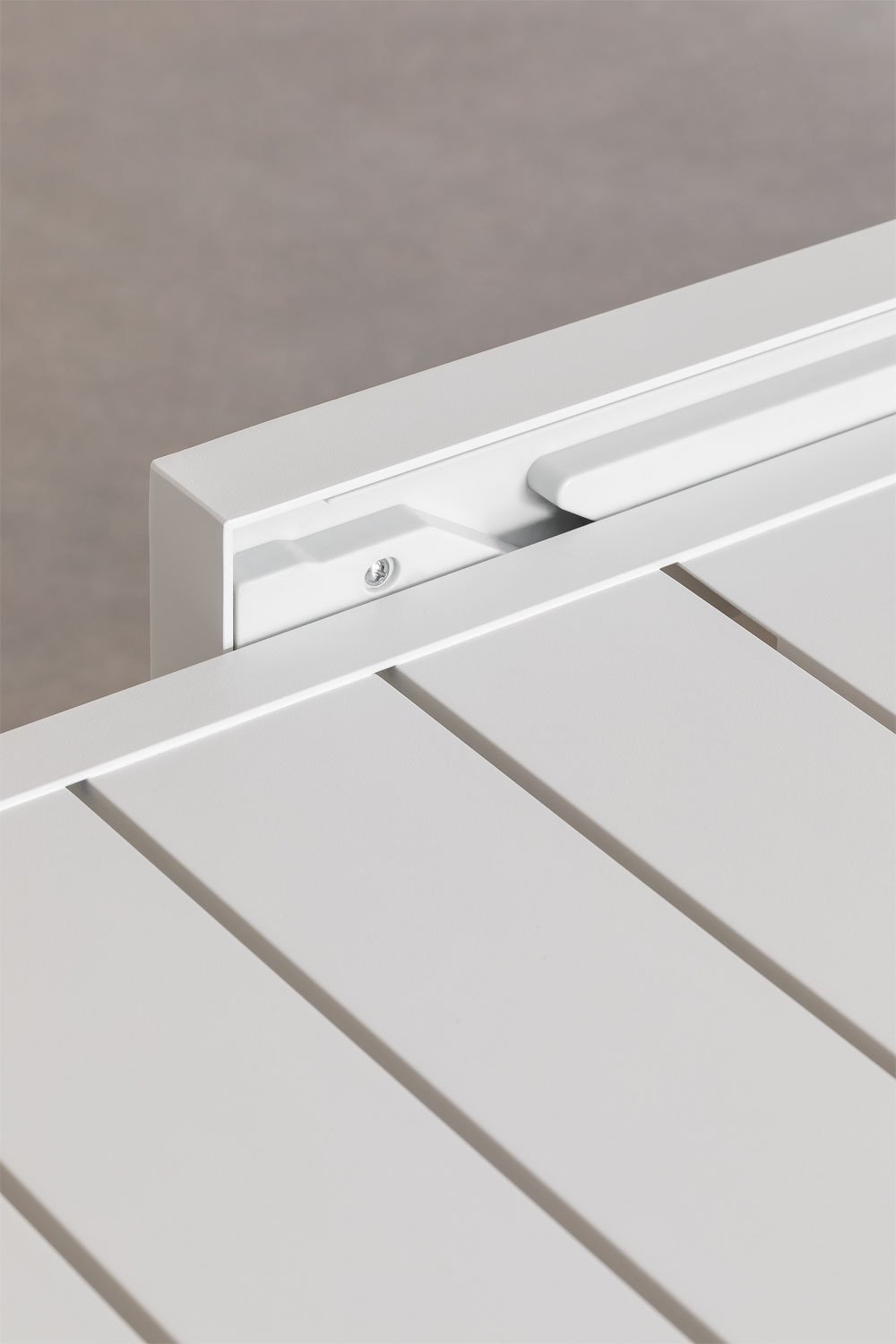 Mesa de jardín 90-180x90 cm extensible en aluminio Starmi    , imagen de galer&iacute;a 6