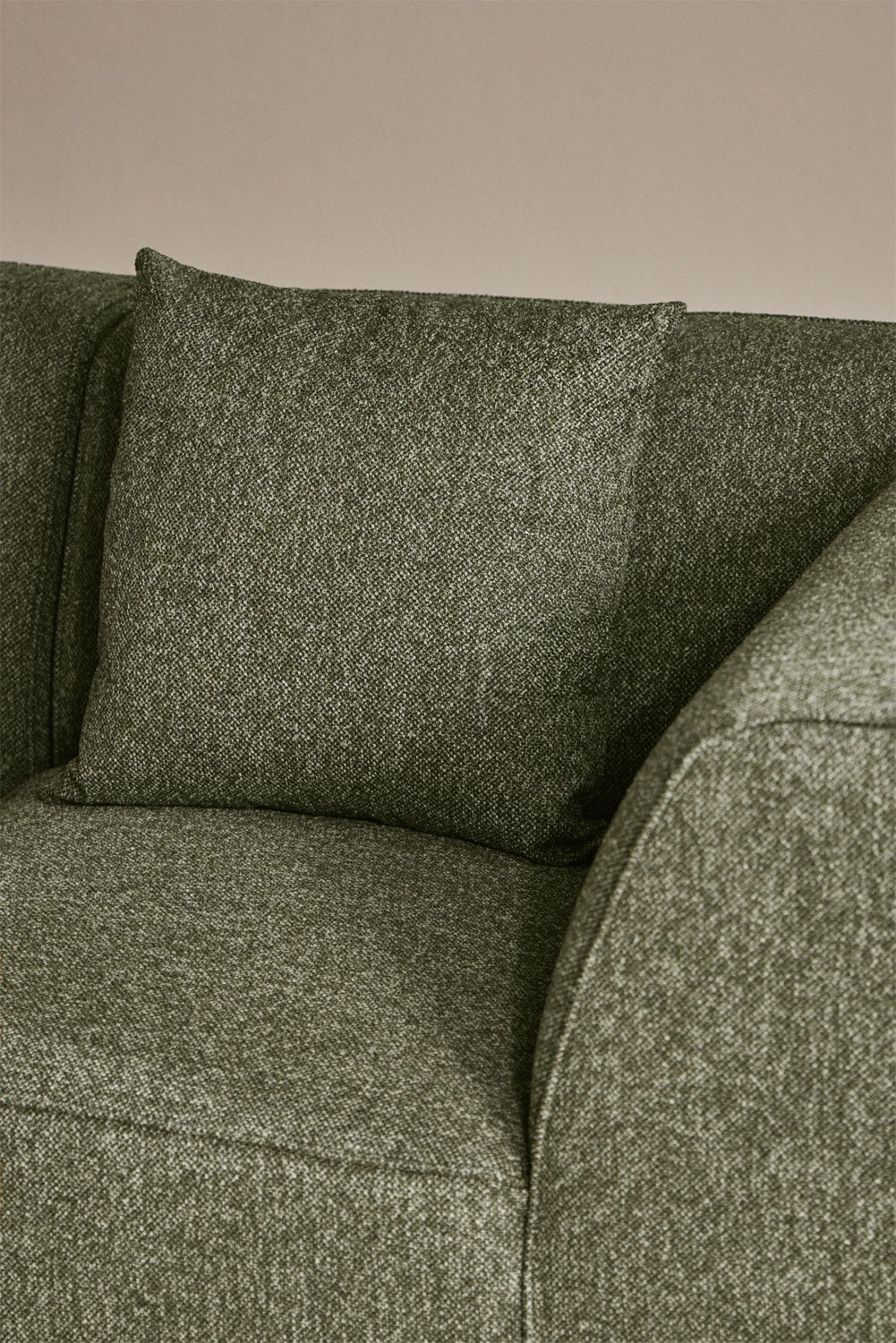 Sofá modular de 3 piezas tapizado Cardea, imagen de galería 2