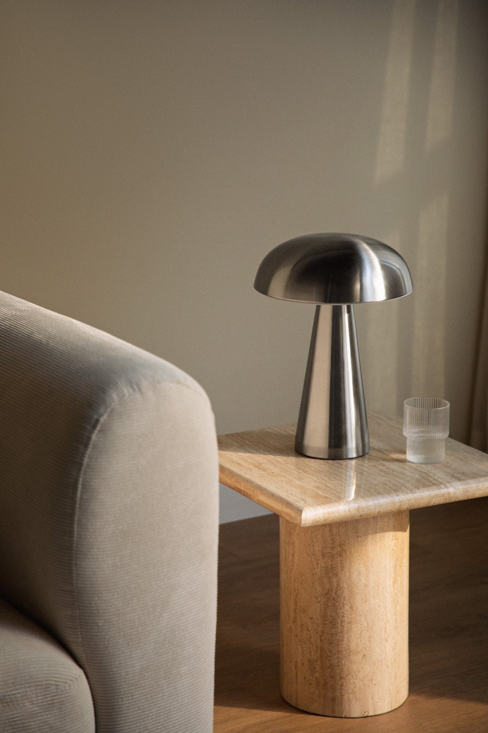 Lámpara de mesa ↑35 cm en hierro Galina, imagen de galería 1