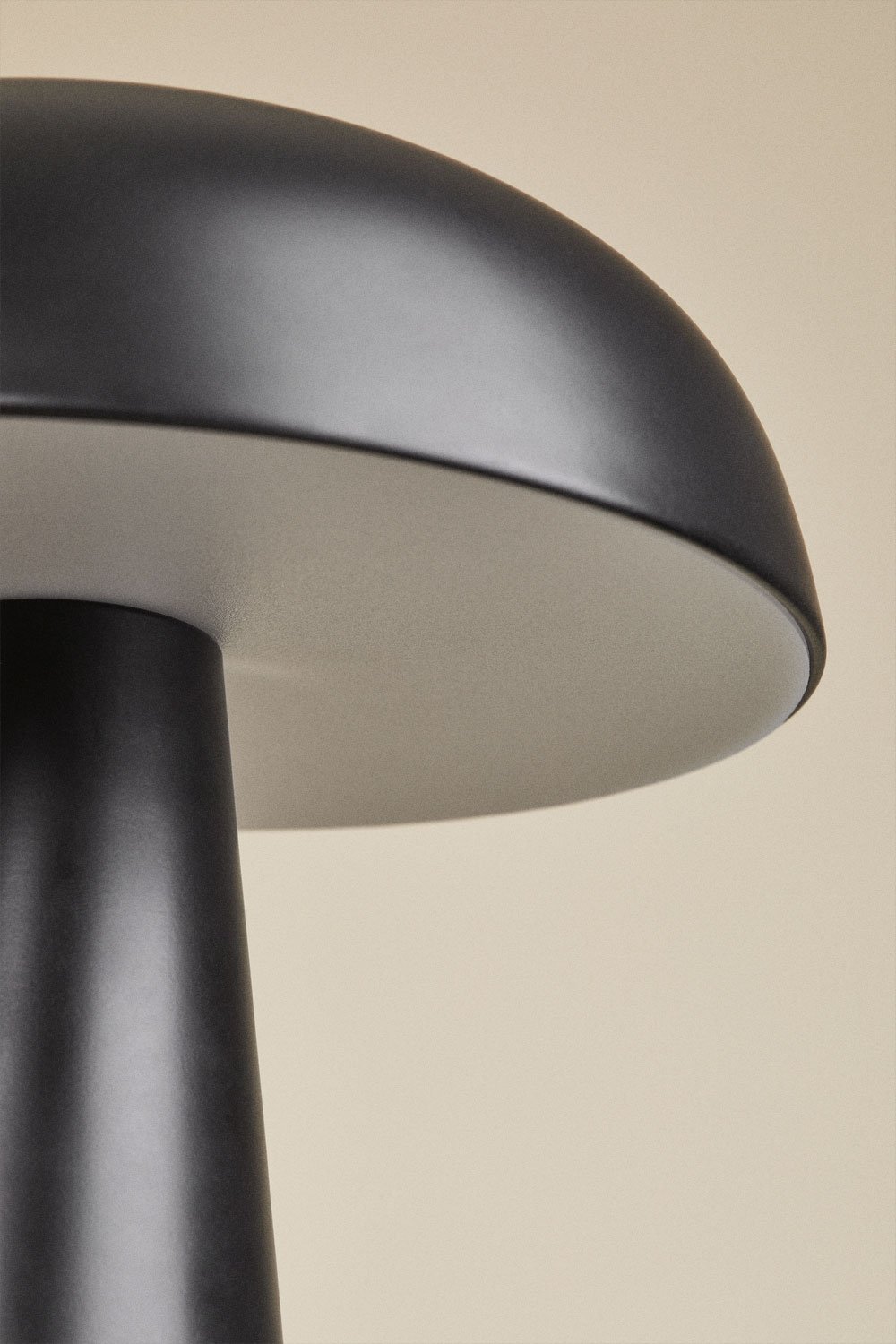 Lámpara de mesa ↑35 cm en hierro Galina, imagen de galería 4