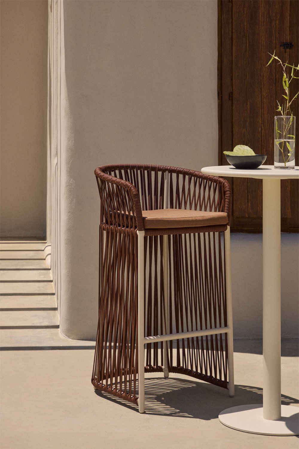 Pack de 4 taburetes altos de jardín Sophie, imagen de galería 1