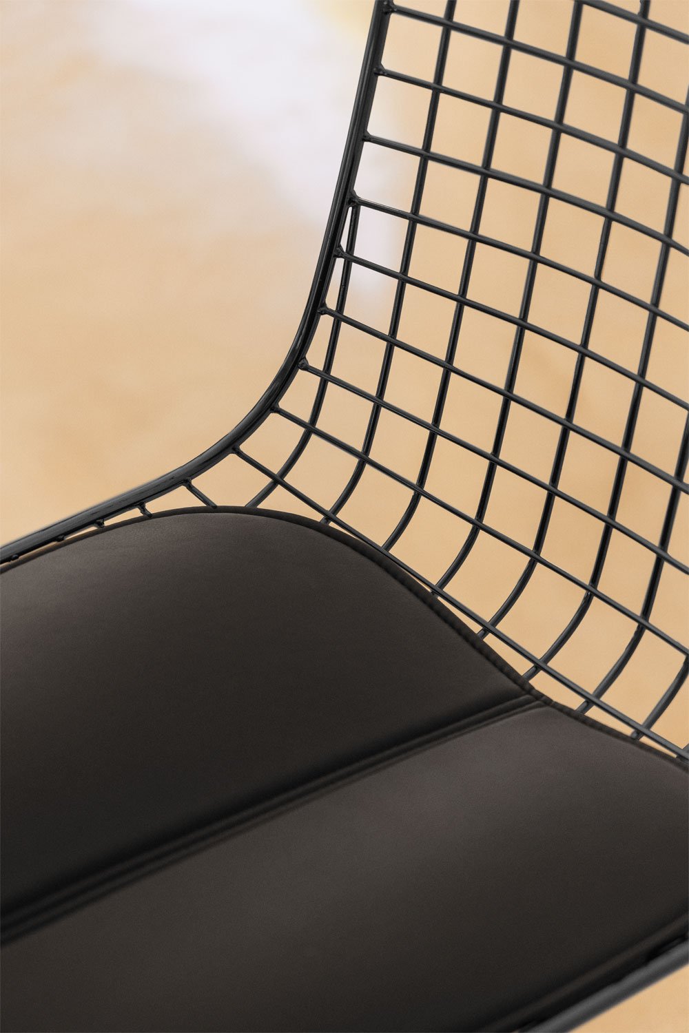 Pack de 2 sillas de comedor en acero Renee, imagen de galería 2
