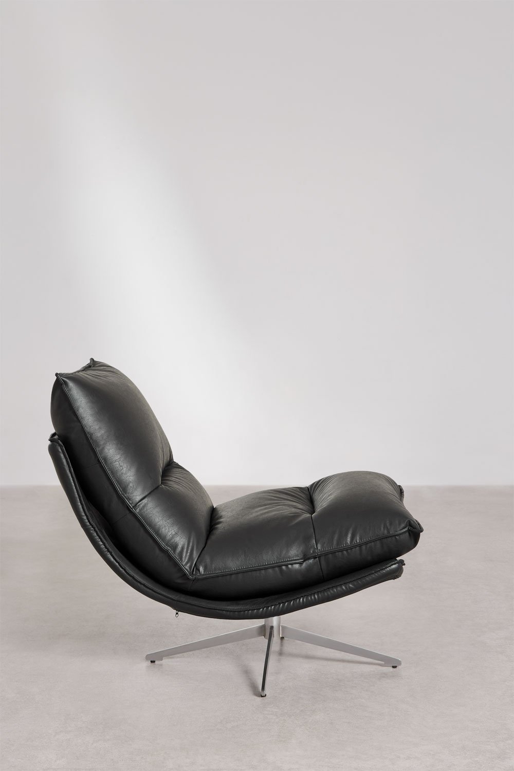 Sillón giratorio en polipiel Sisko, imagen de galer&iacute;a 6