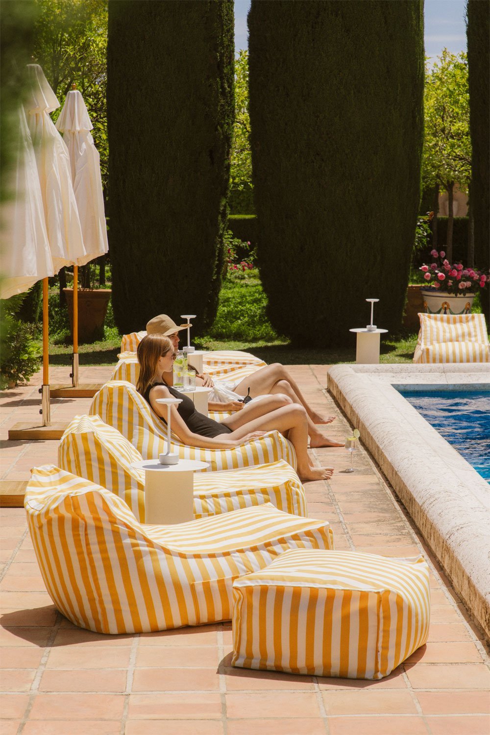 Sillón de jardín en tela Sandel, imagen de galería 2