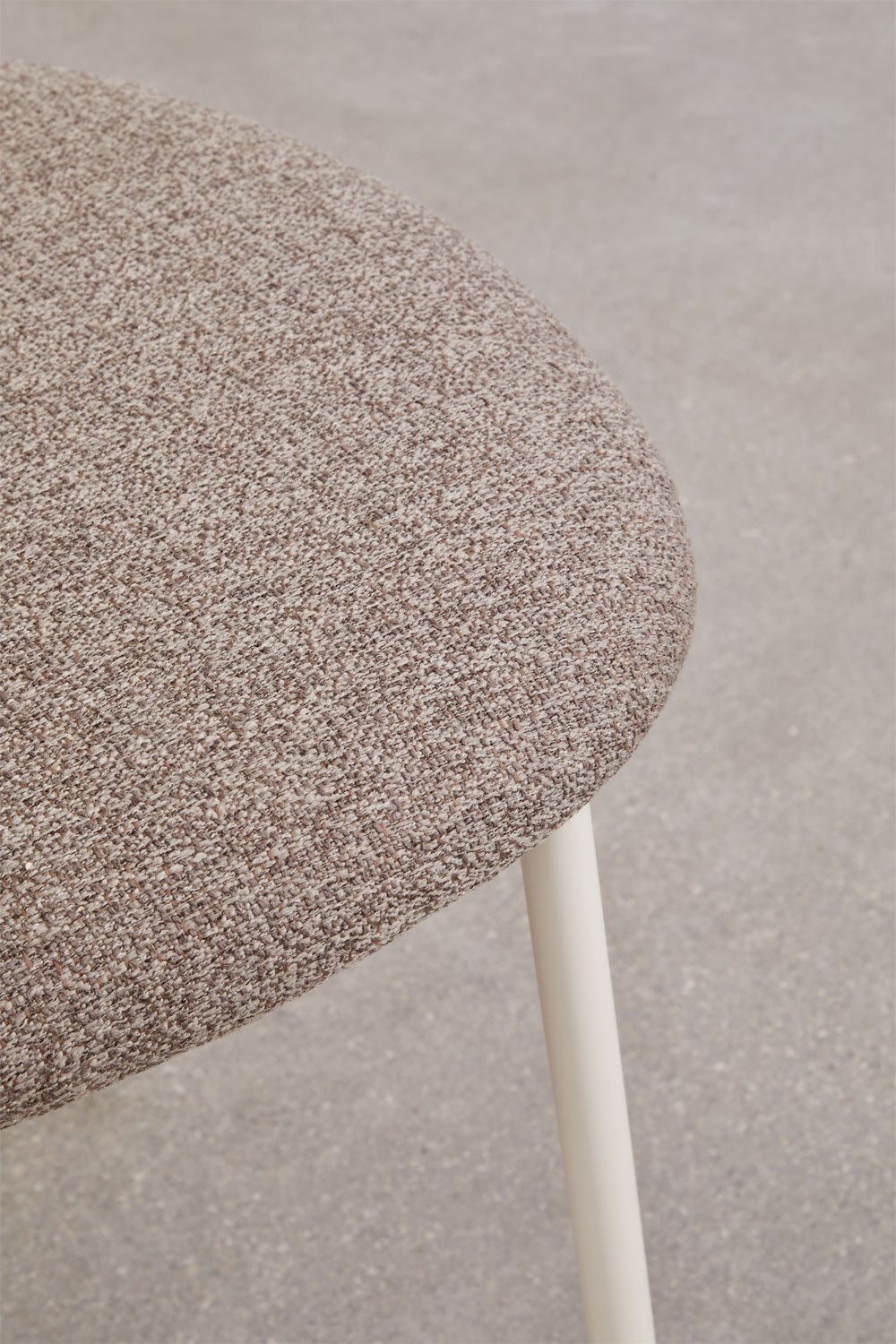 Silla de comedor apilable tapizada Gloriel, imagen de galería 7