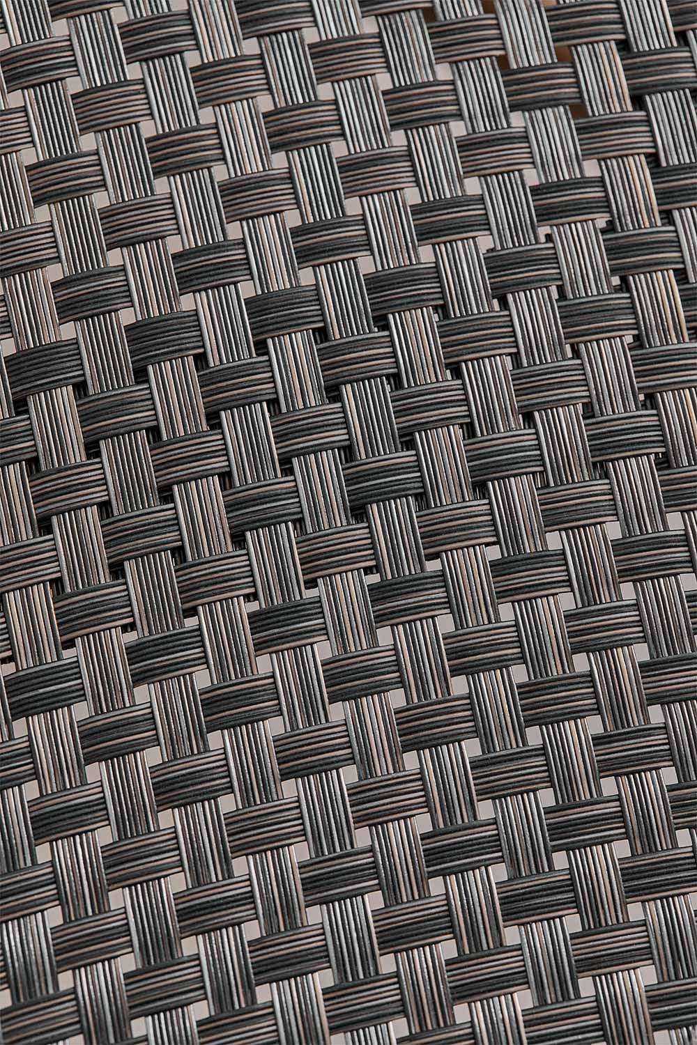 Pack de 4 sillas de comedor apilables con reposabrazos en aluminio Brielle Bistro, imagen de galer&iacute;a 6