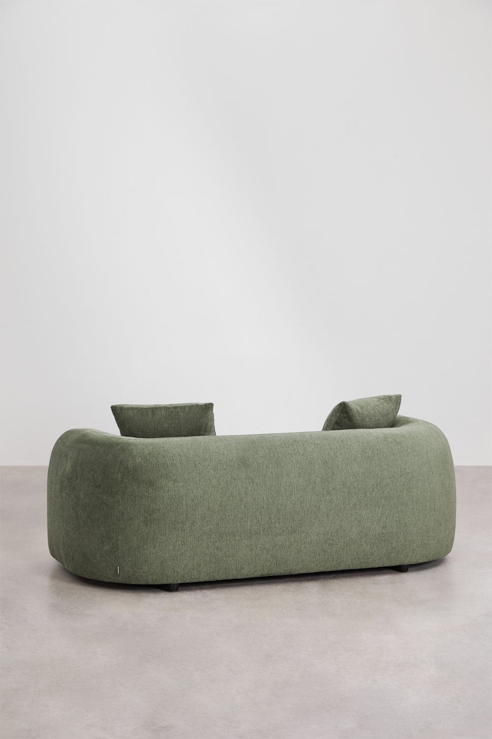 Conjunto de salón con sofá modular de 3 plazas, sofá de 2 plazas y sillón en chenilla Coco, imagen de galer&iacute;a 8