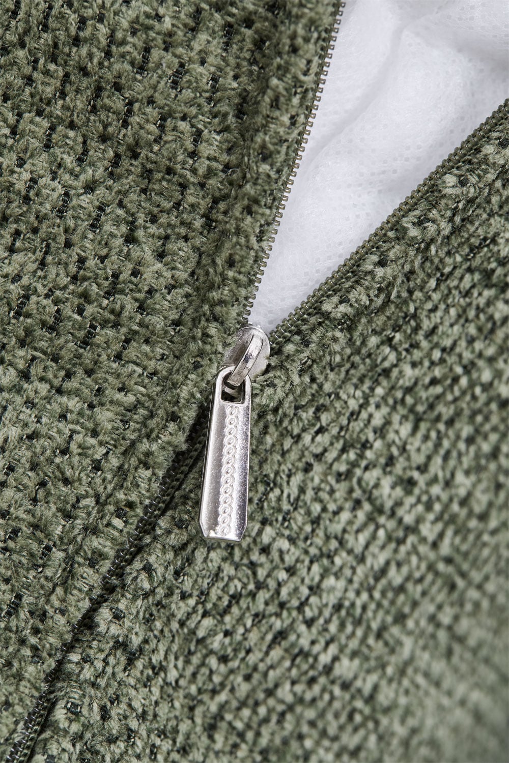 Conjunto de salón con sofá modular de 3 plazas, sofá de 2 plazas y sillón en chenilla Coco, imagen de galer&iacute;a 13