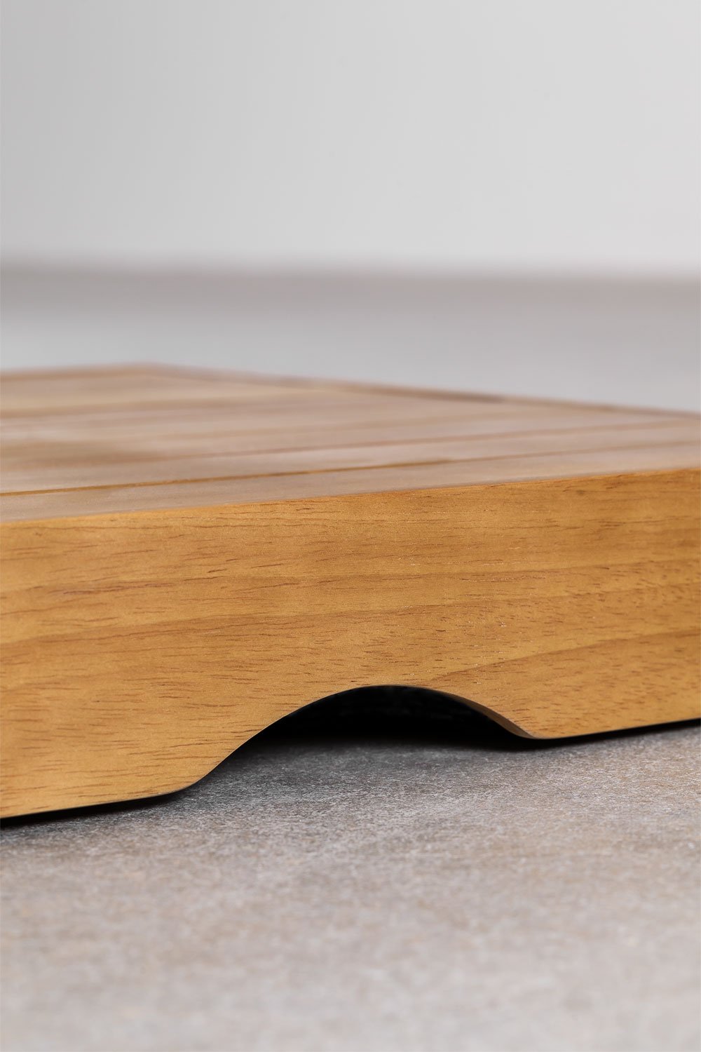 Pie de sombrilla cuadrado 50x50 cm en madera Canco       , imagen de galería 4