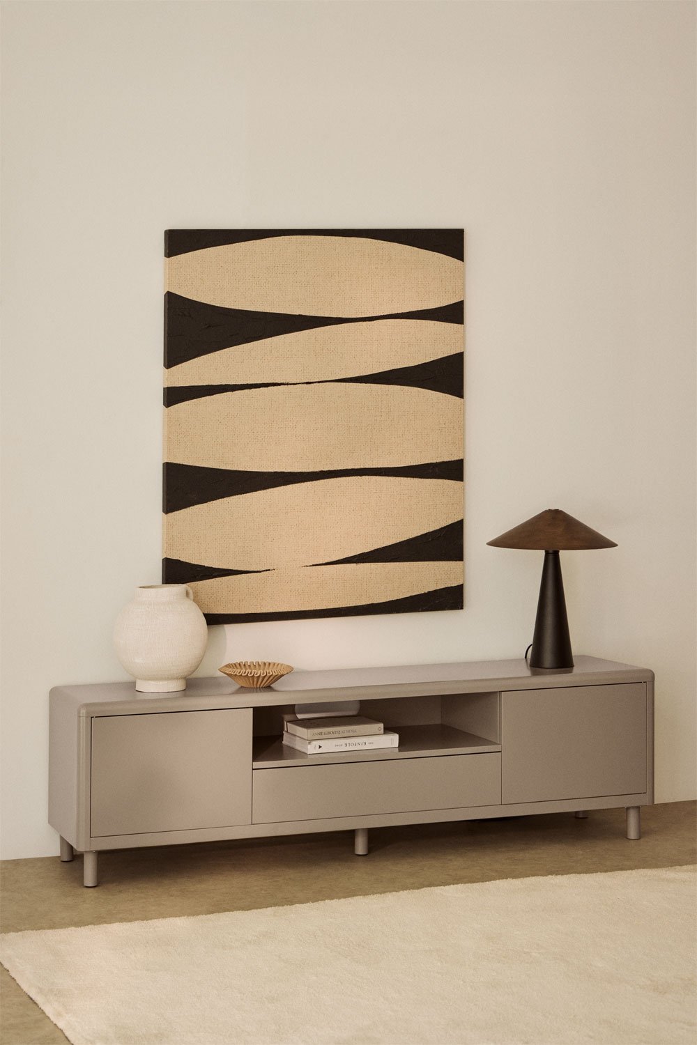 Mueble TV en acero Michigan, imagen de galería 1