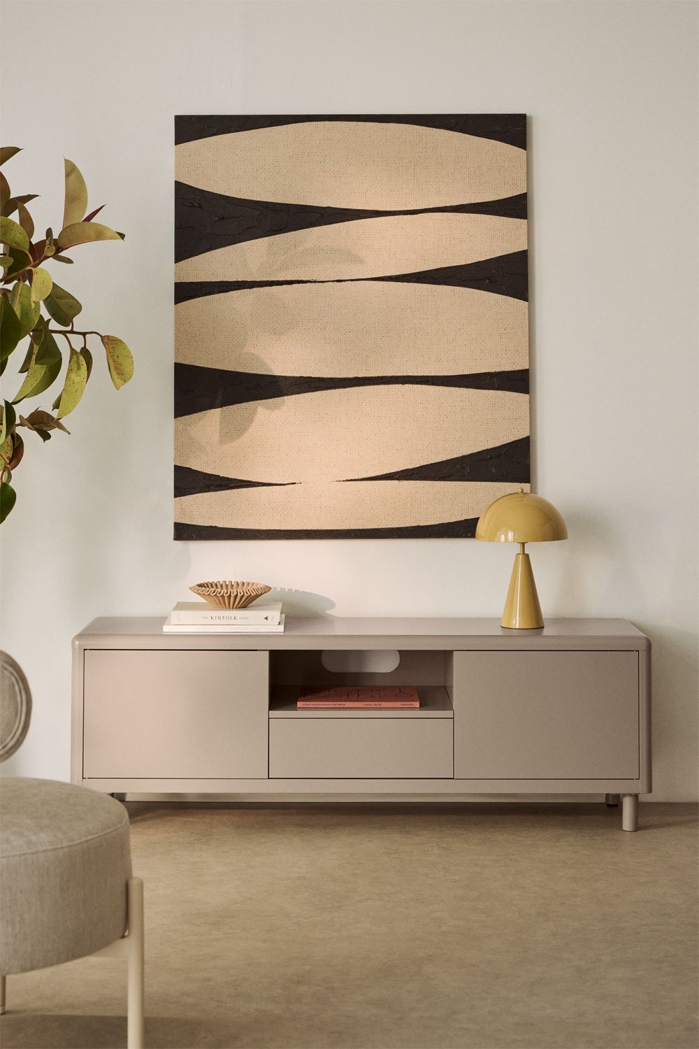 Mueble TV en acero Michigan, imagen de galería 1