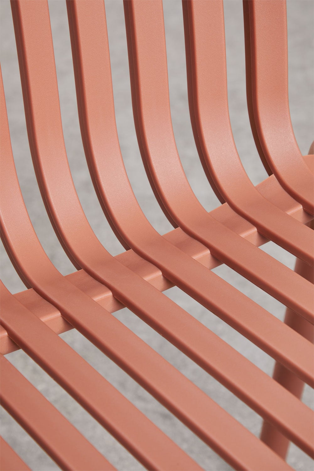 Pack de 4 sillas de jardín con reposabrazos en polipropileno Wendell, imagen de galer&iacute;a 8