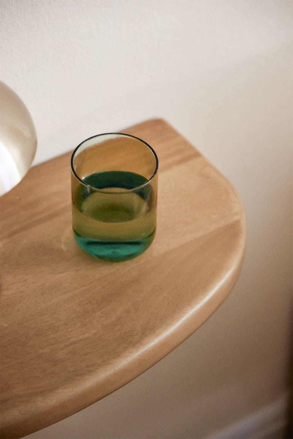 Mesita de noche flotante 45x25 cm en madera de mango Agathe, imagen de galería 2