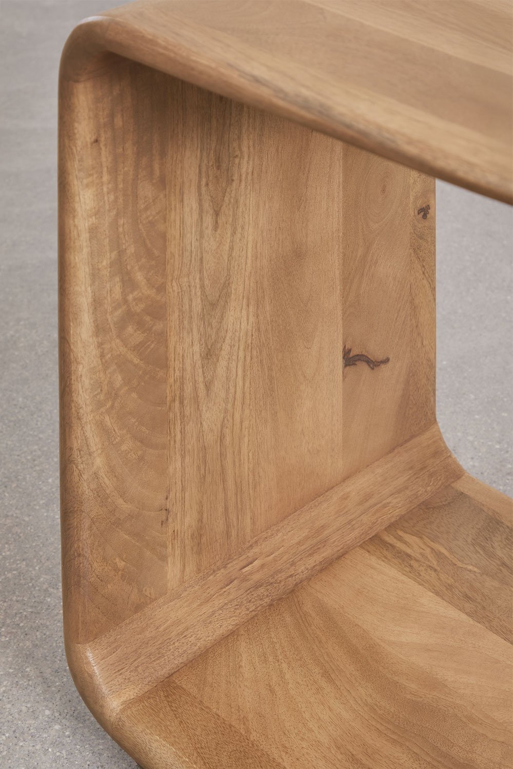 Mesita de noche 35x40 cm en madera Tinsley, imagen de galería 4