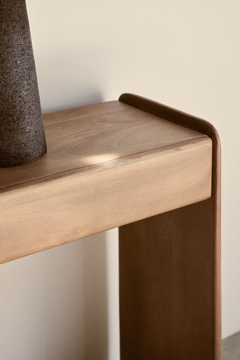 Consola rectangular 120x30 cm en madera Tinsley, imagen de galería 2