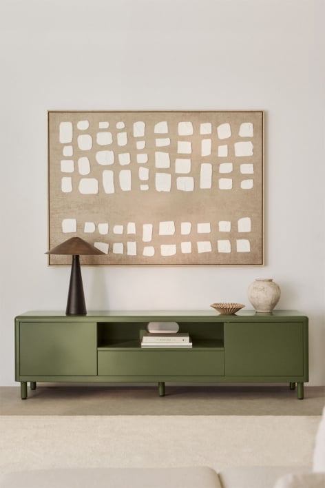 Mueble TV en acero Michigan