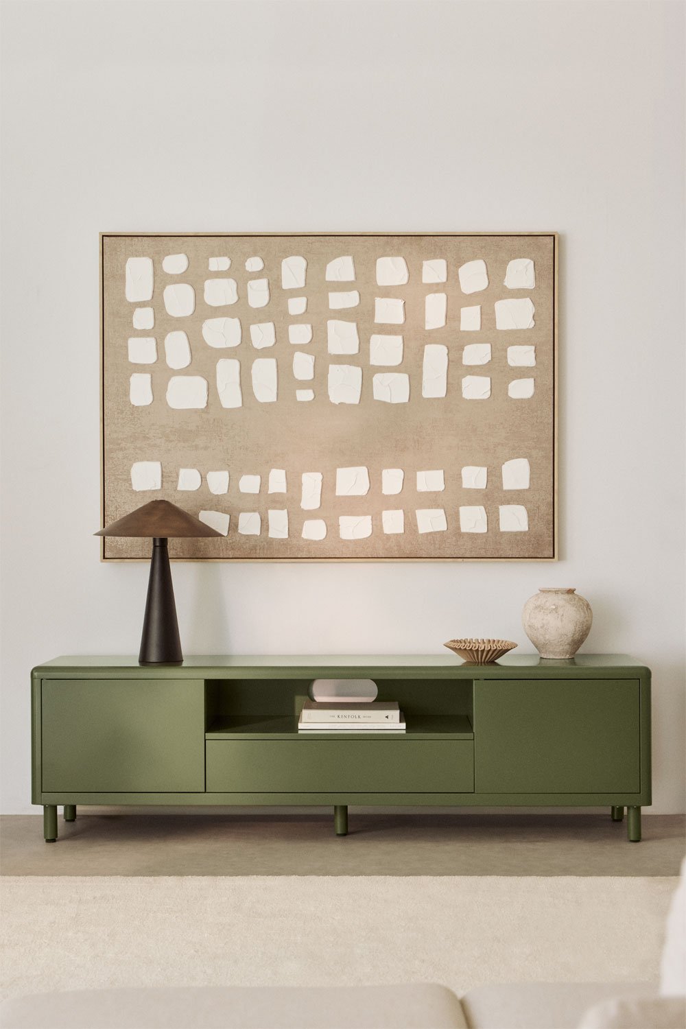 Mueble TV en acero Michigan, imagen de galería 1