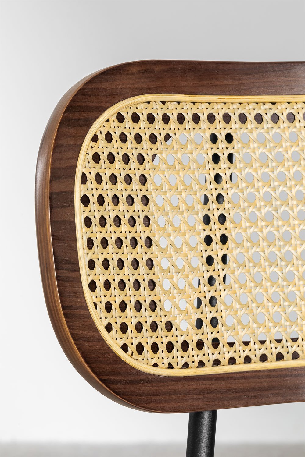 Silla de comedor en madera y ratán Kaylia, imagen de galería 5