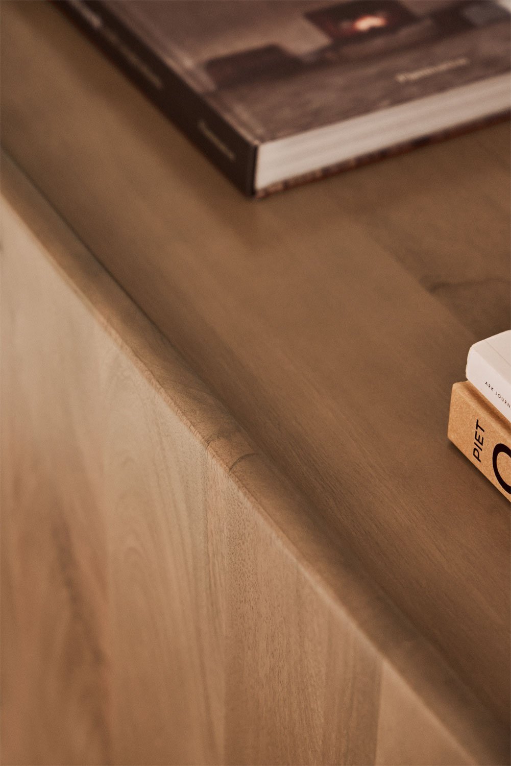 Mueble TV 220x40 cm en madera de mango Agathe, imagen de galería 2