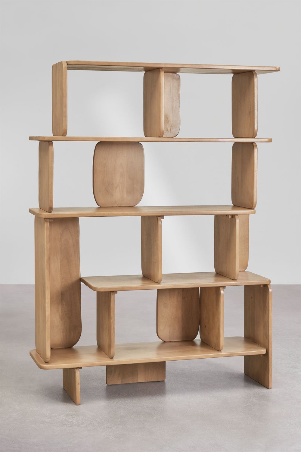 Estantería 140x190 cm en madera de mango Agathe, imagen de galer&iacute;a 4