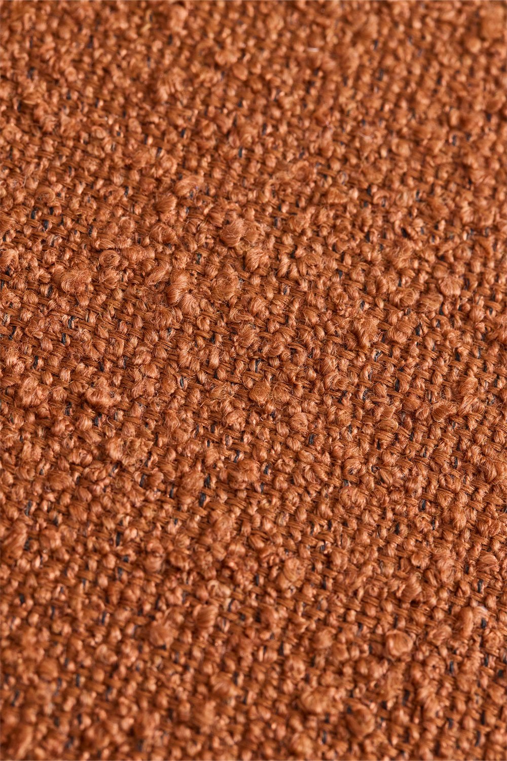 Sillón en madera de fresno y tela bouclé Leo, imagen de galería 8