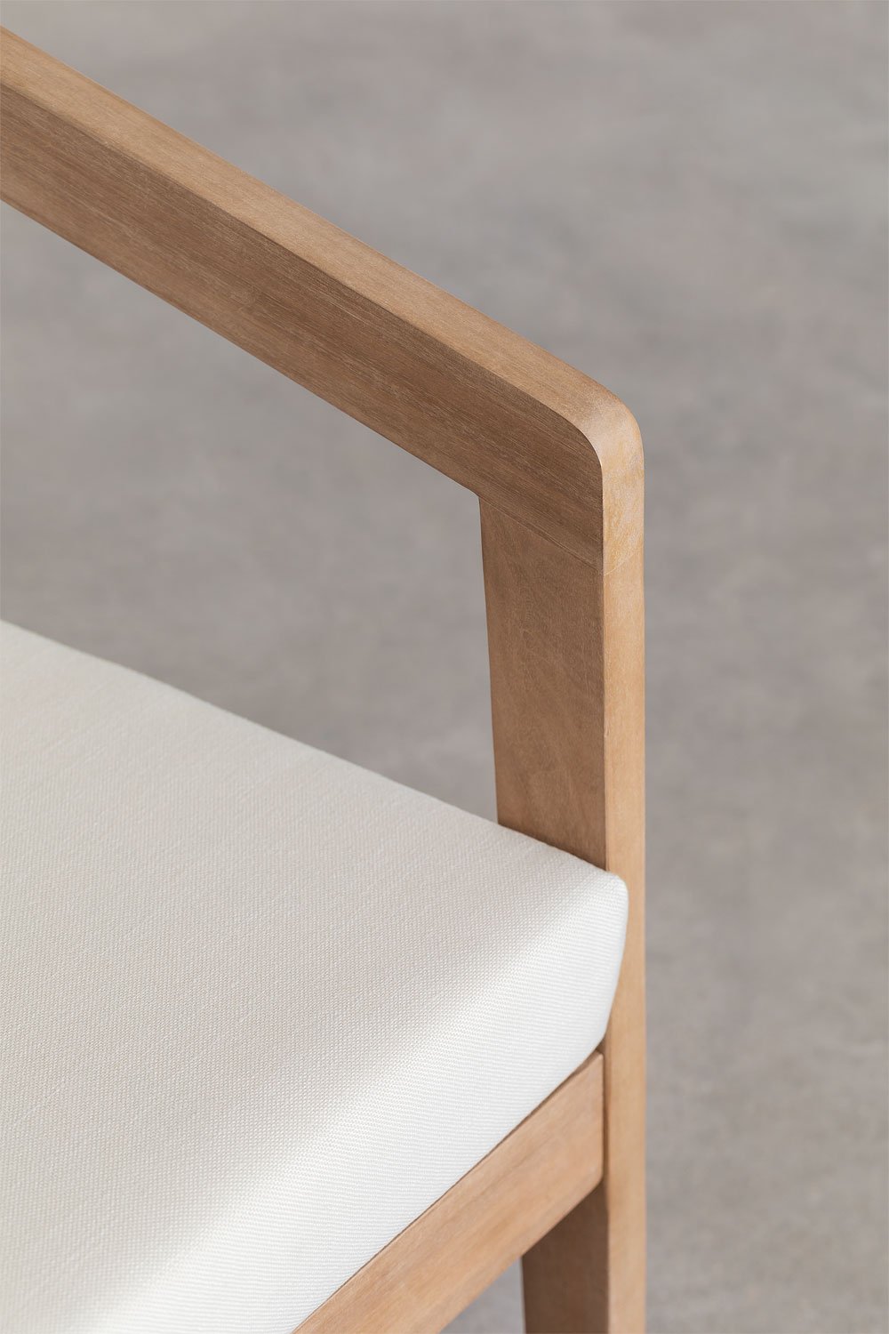 Pack de 2 sillones en madera de acacia Kaela  , imagen de galería 7