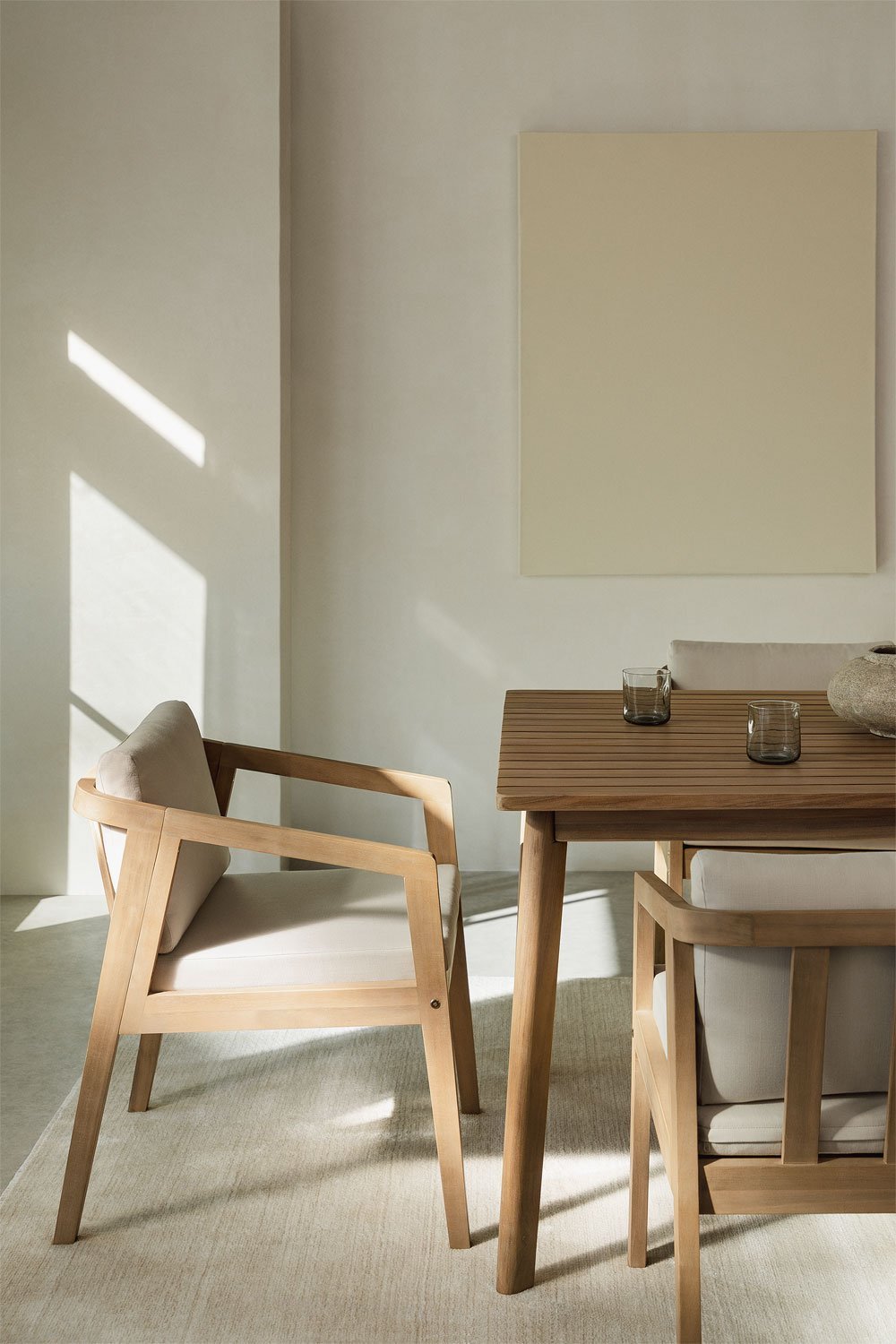 Silla de comedor en madera de acacia Kaela , imagen de galería 1