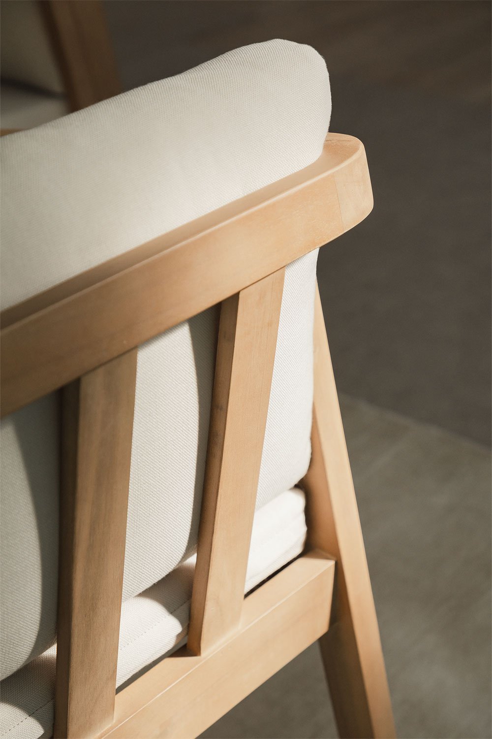Silla de comedor en madera de acacia Kaela , imagen de galería 2