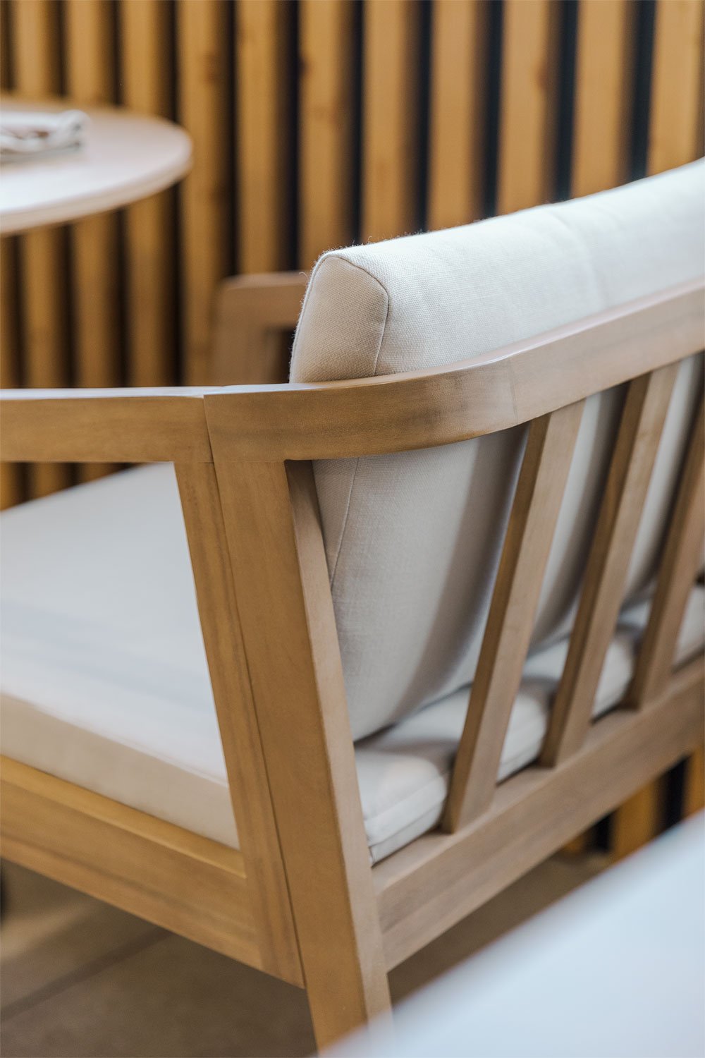 Silla de comedor en madera de acacia Kaela , imagen de galería 4