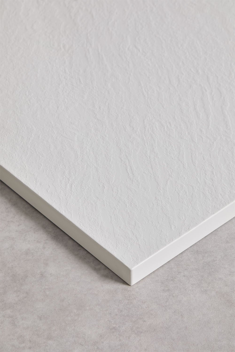 Plato de ducha en resina SMC rectangular 150x90 cm antideslizante y extraplano blanco Soho, imagen de galer&iacute;a 4