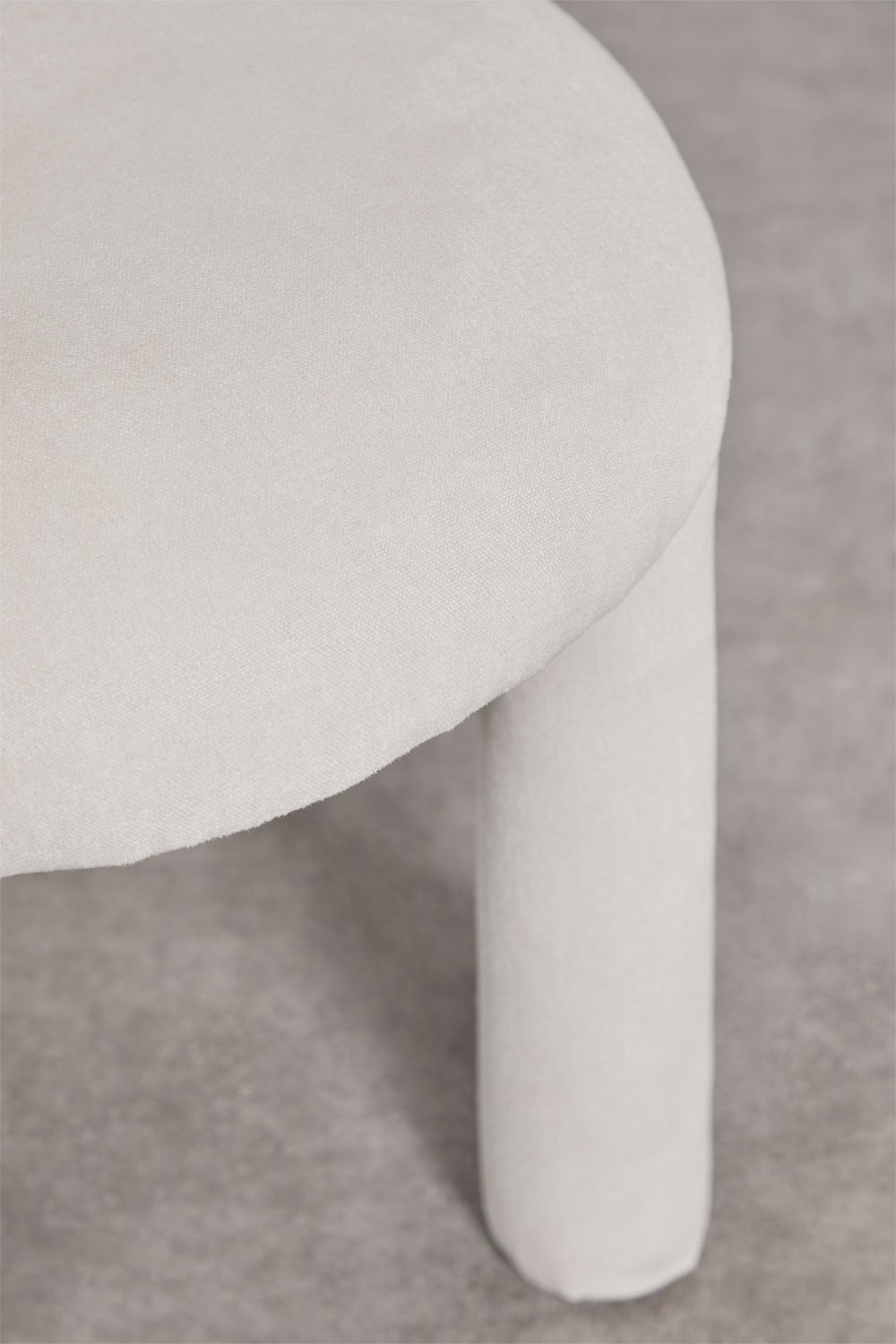 Pack de 4 sillas de comedor en tela bouclé Gia  , imagen de galería 6