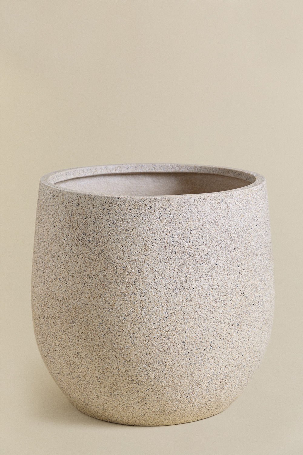Set de 2 macetas Ø20 cm / Ø50 cm en polipiedra Ugor, imagen de galería 2