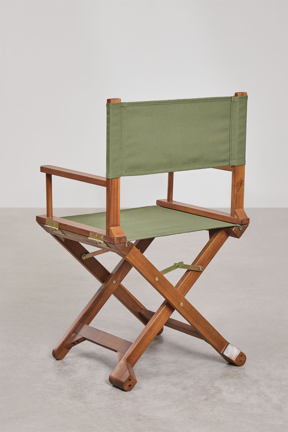 Silla de director plegable en madera de acacia Ridley, imagen de galería 3