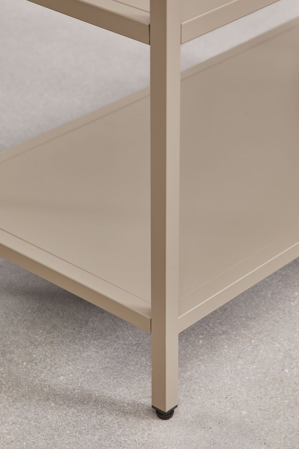 Armario modular abierto de 3 piezas con cajonera en acero Janine, imagen de galería 8