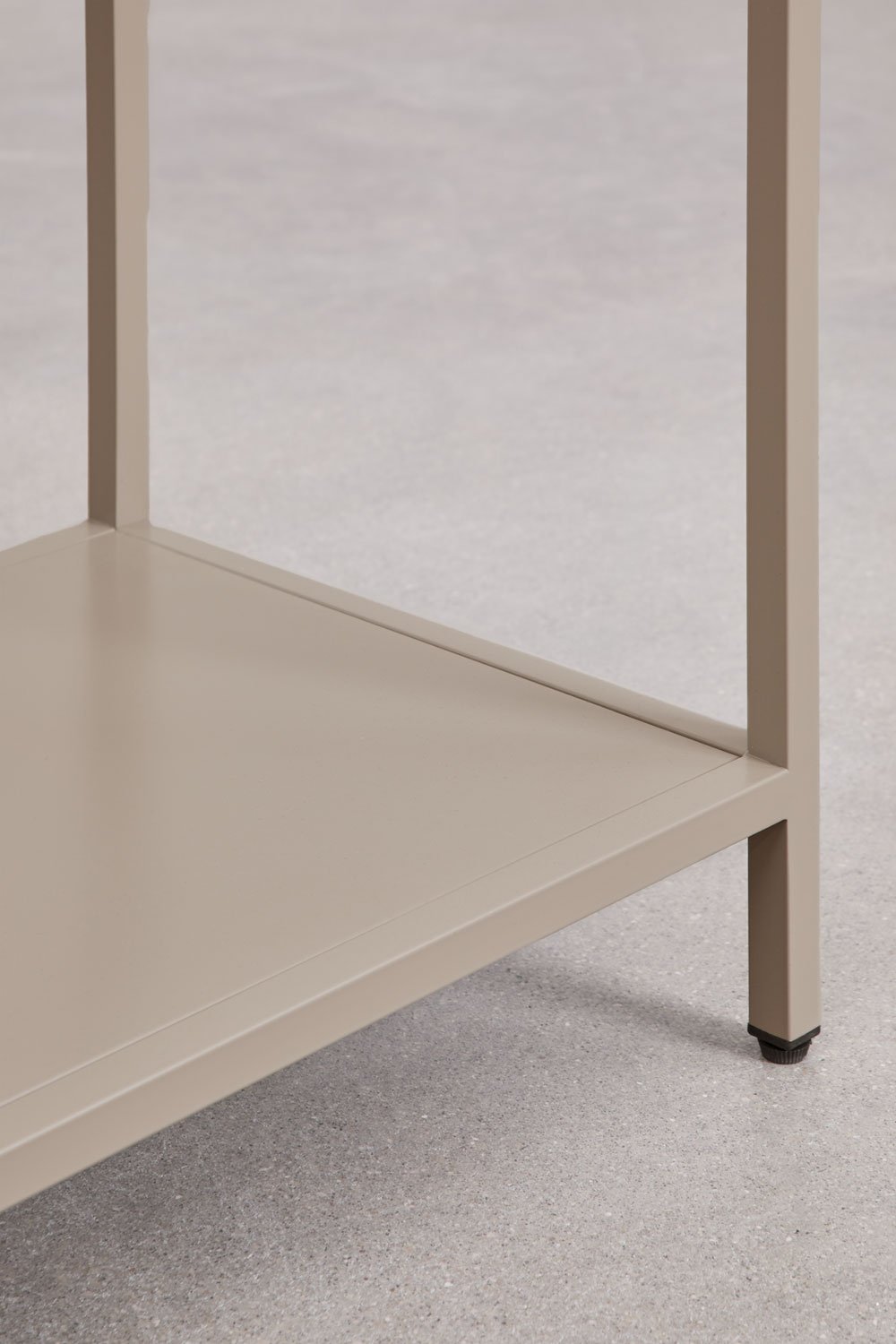 Armario modular abierto de 2 piezas con perchero y zapatero bajo en acero Janine, imagen de galería 8