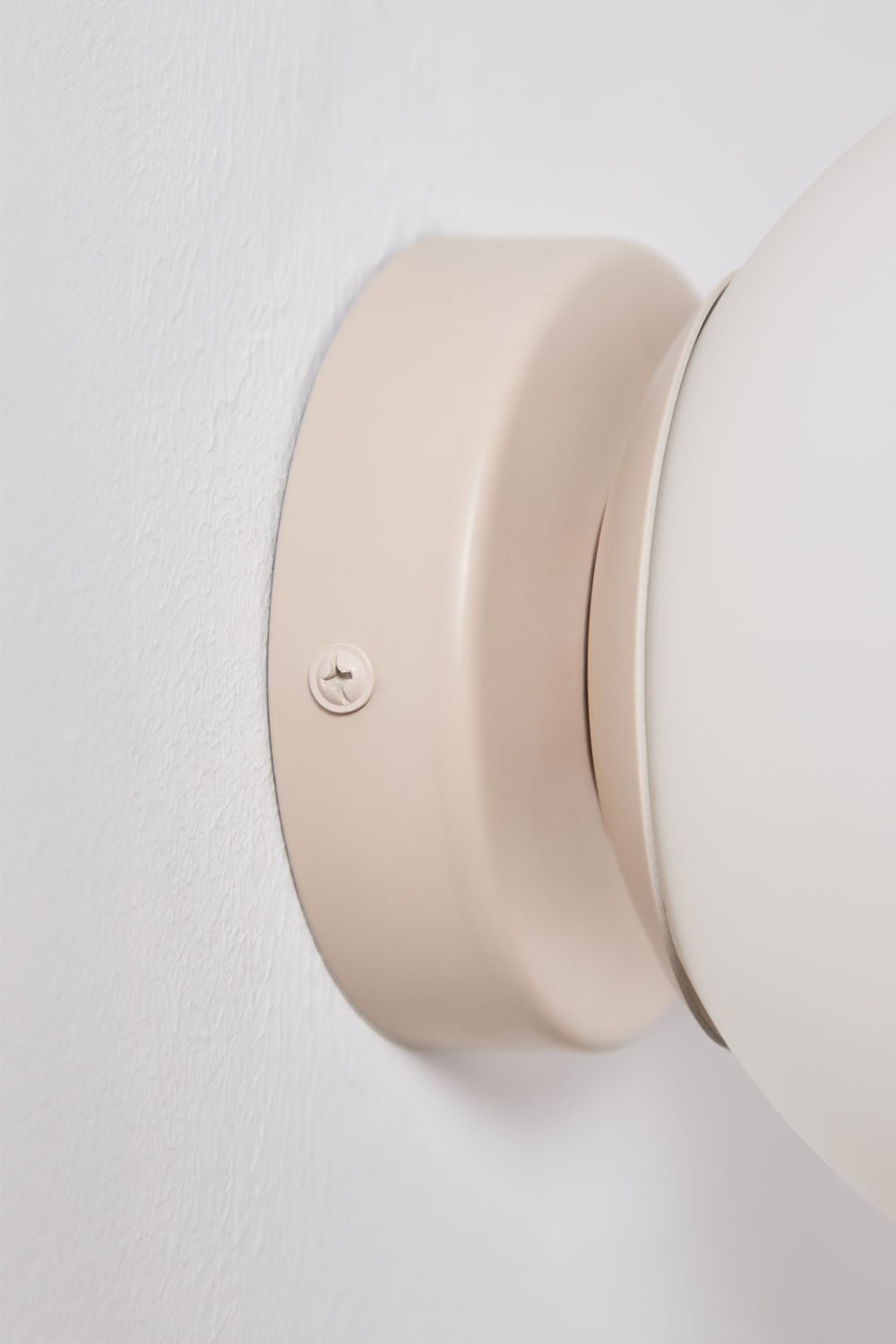 Aplique de pared en acero inoxidable con bola de cristal Uvol Traditional, imagen de galer&iacute;a 5