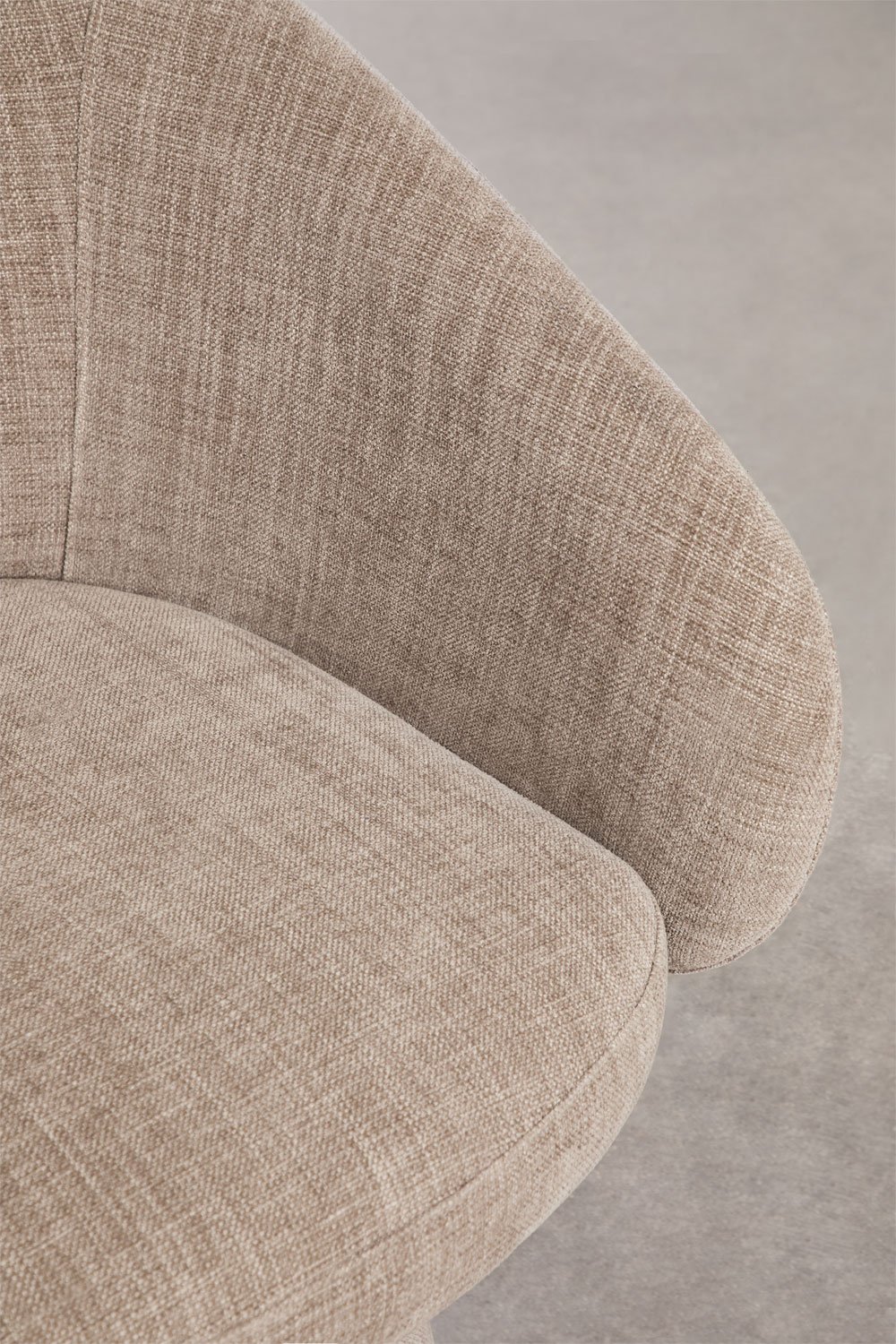 Sillón giratorio tapizado Flavian, imagen de galer&iacute;a 8