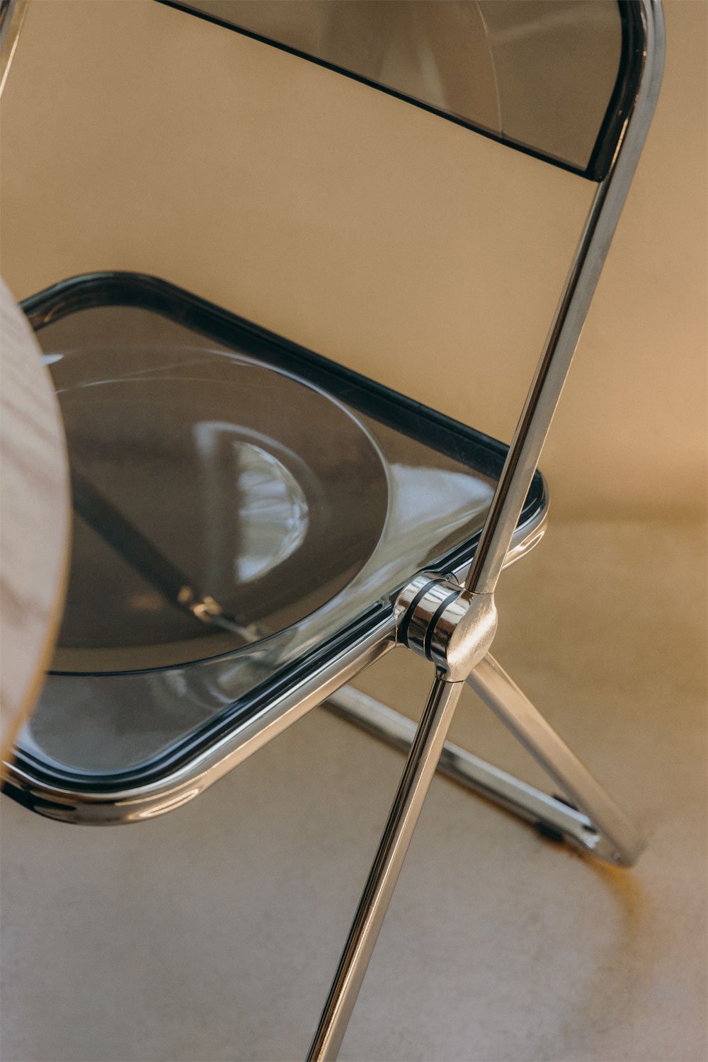 Silla de comedor plegable en hierro Kepko  , imagen de galería 2