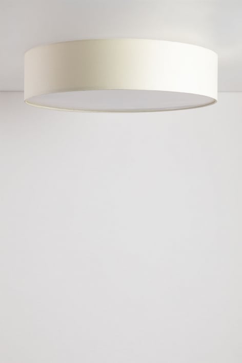 Plafón en tela Godric Ø50 cm