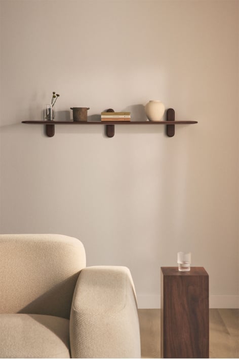 Estantería de pared en madera Veleta