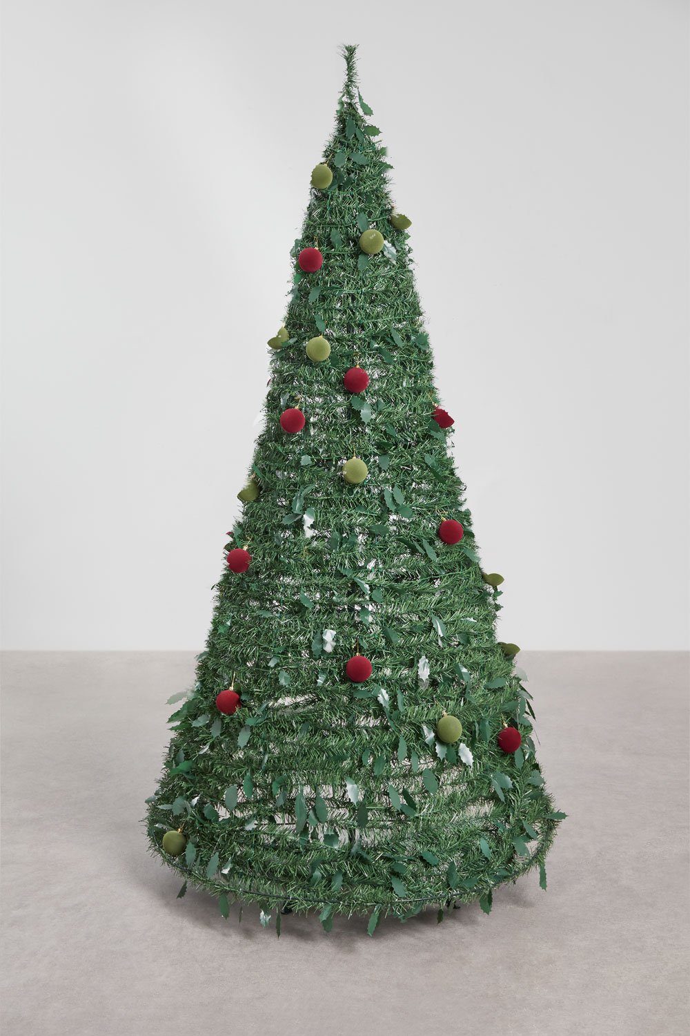 Árbol de Navidad plegable con luces LED Taimy, imagen de galería 1