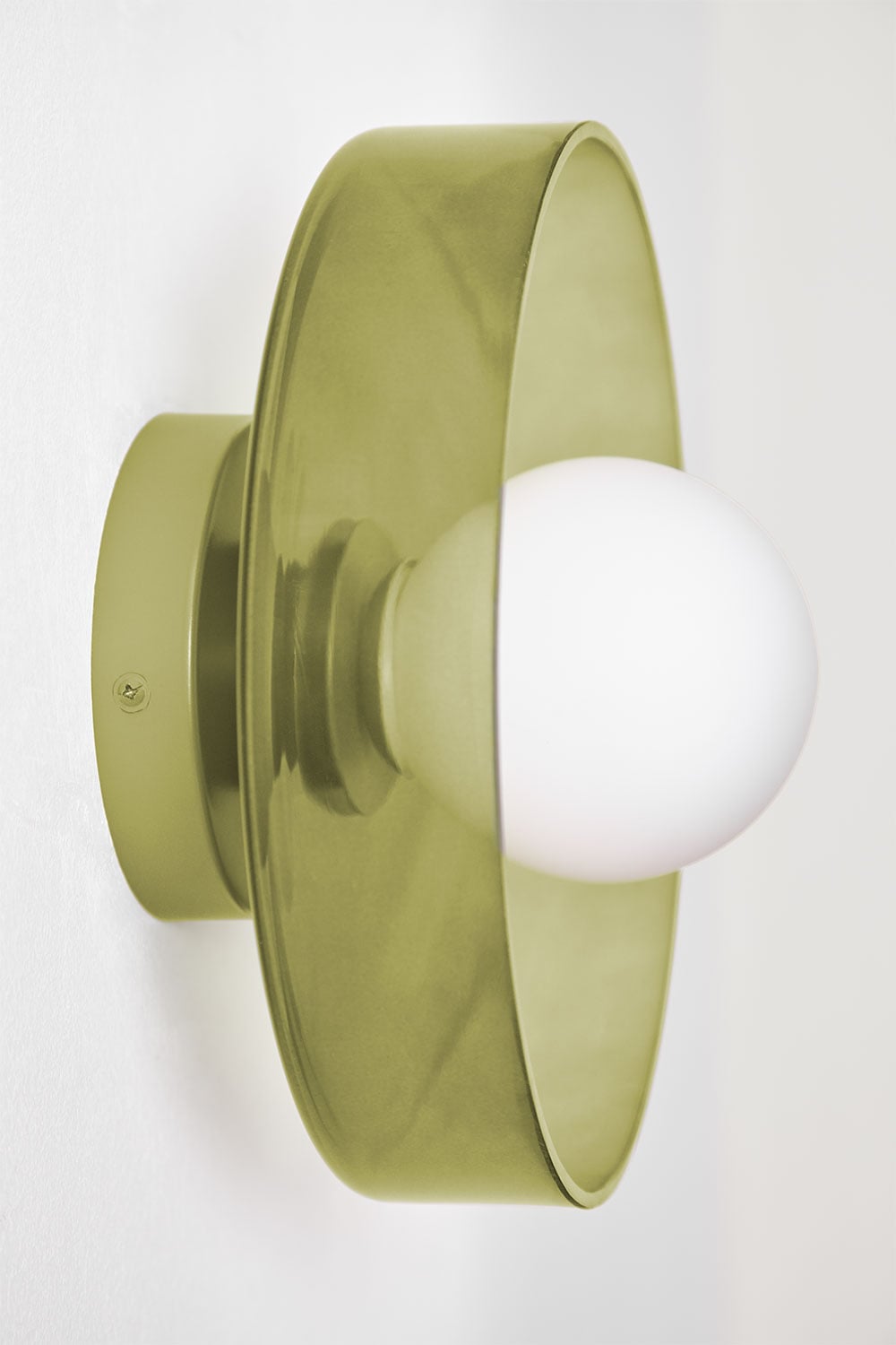 Aplique de pared en vidrio y acero inoxidable Jaxal, imagen de galer&iacute;a 4