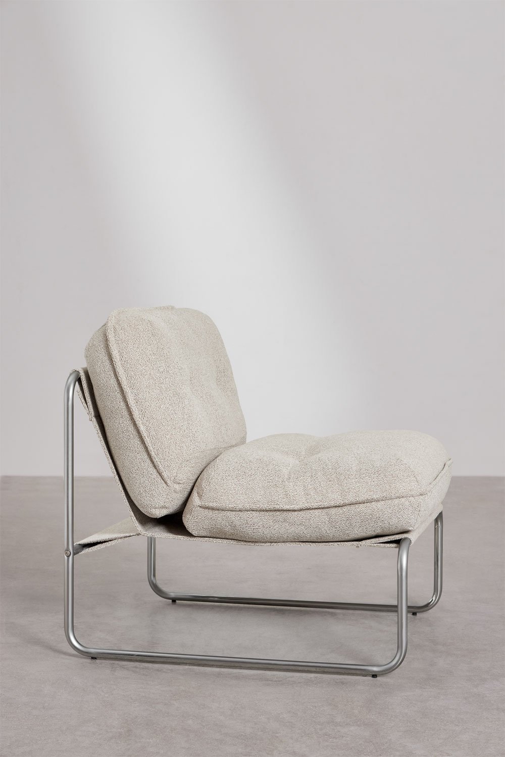 Sillón en tela bouclé Matilda, imagen de galería 5