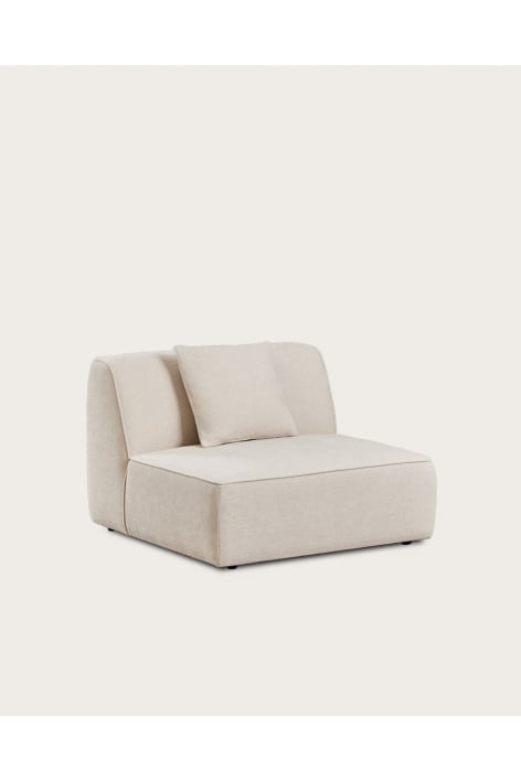 Módulo central para sofá modular tapizado Cardea