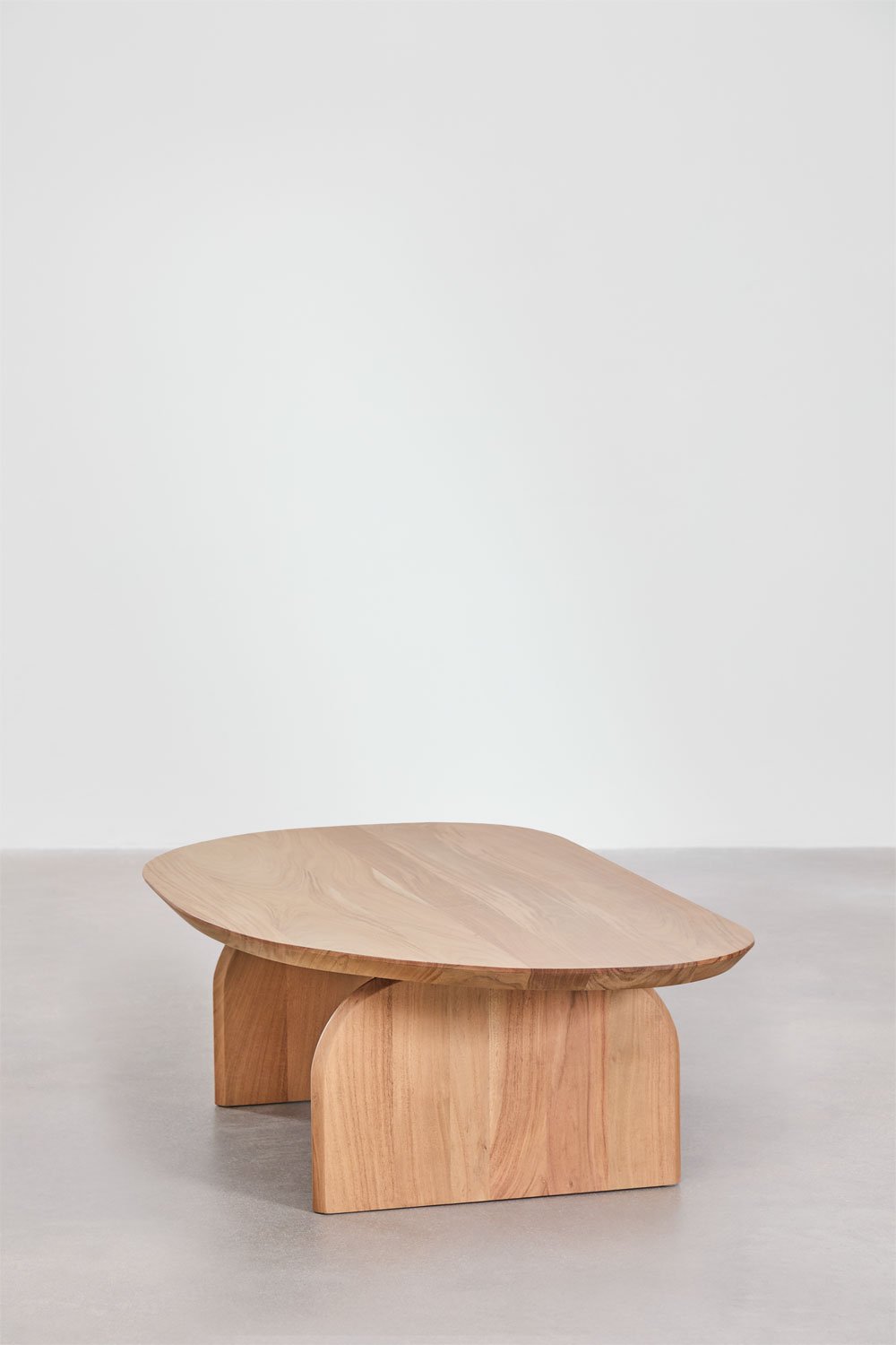 Mesa de centro en madera de acacia (135x80 cm) Bedum, imagen de galería 2