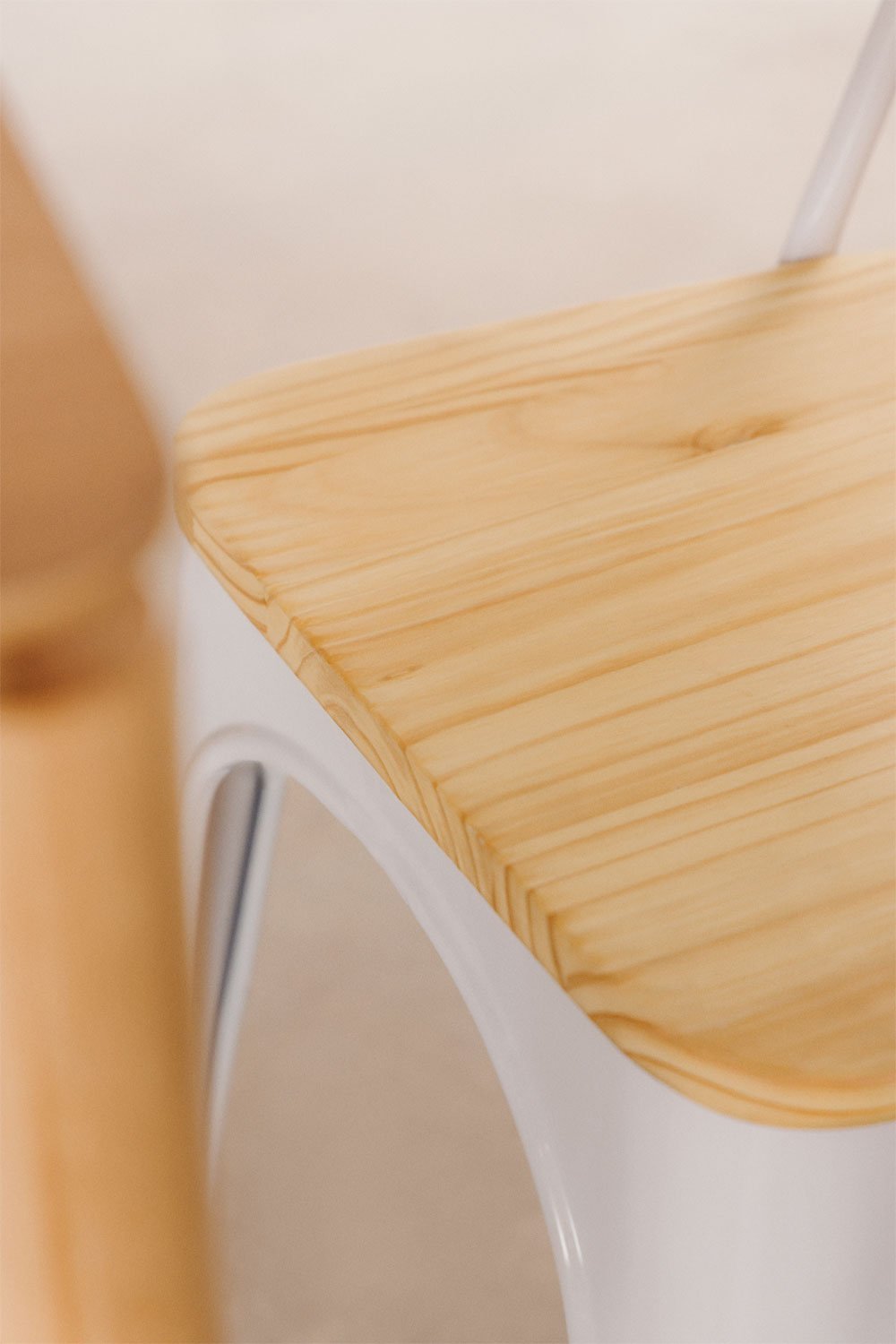 Silla de comedor apilable Lix, imagen de galería 2